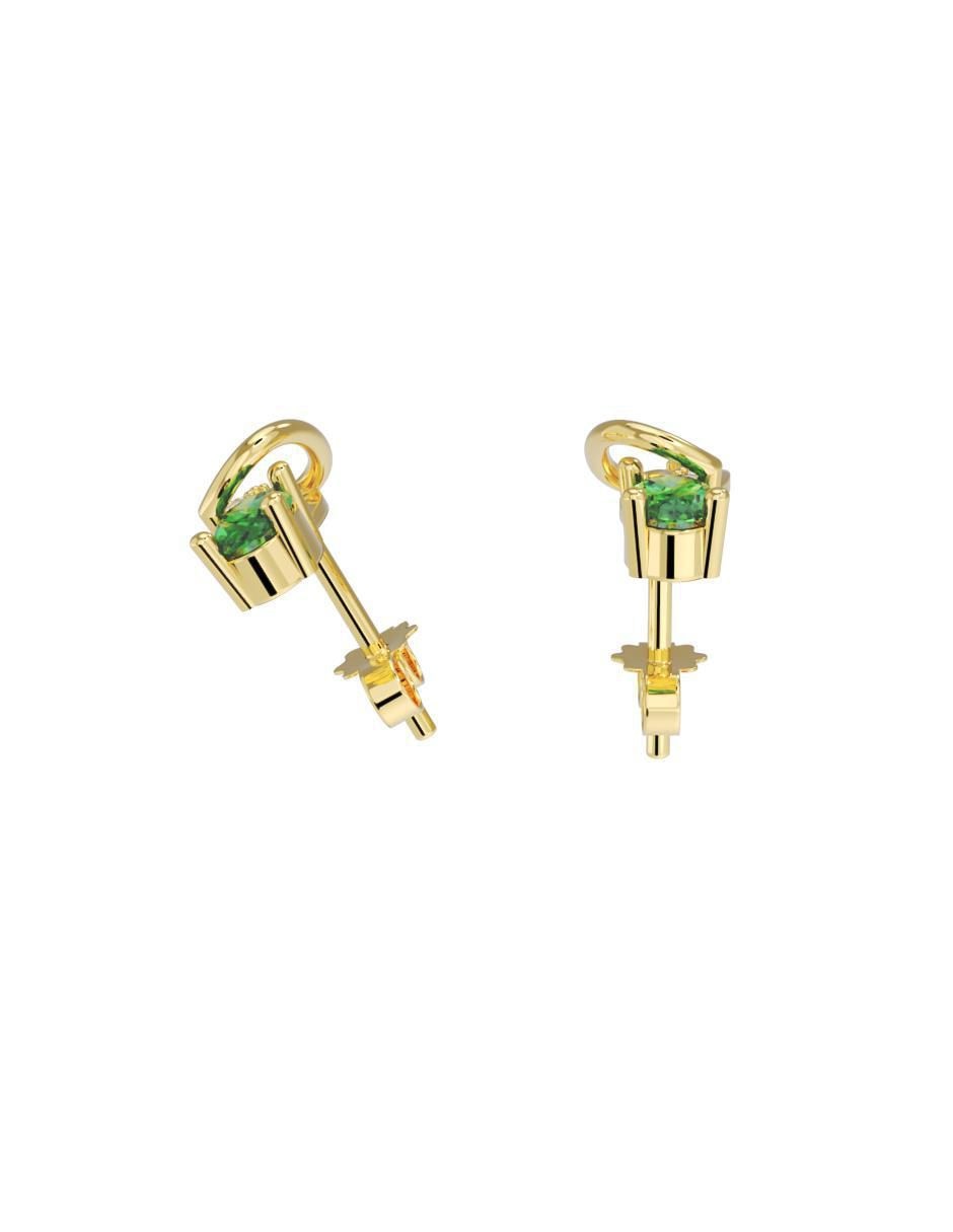 Set de aretes "de (si aplica)" infinito no aplica fonelli sin familia "de" oro 14 k "con acabado" pulido zirconia
