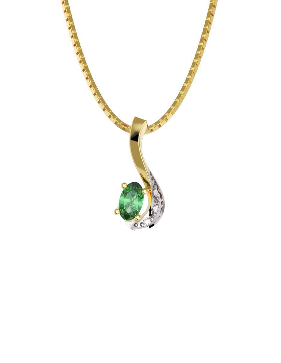 Collar con dije no aplica "de (si aplica)" ninguna fonelli sin familia "de" oro 10 k