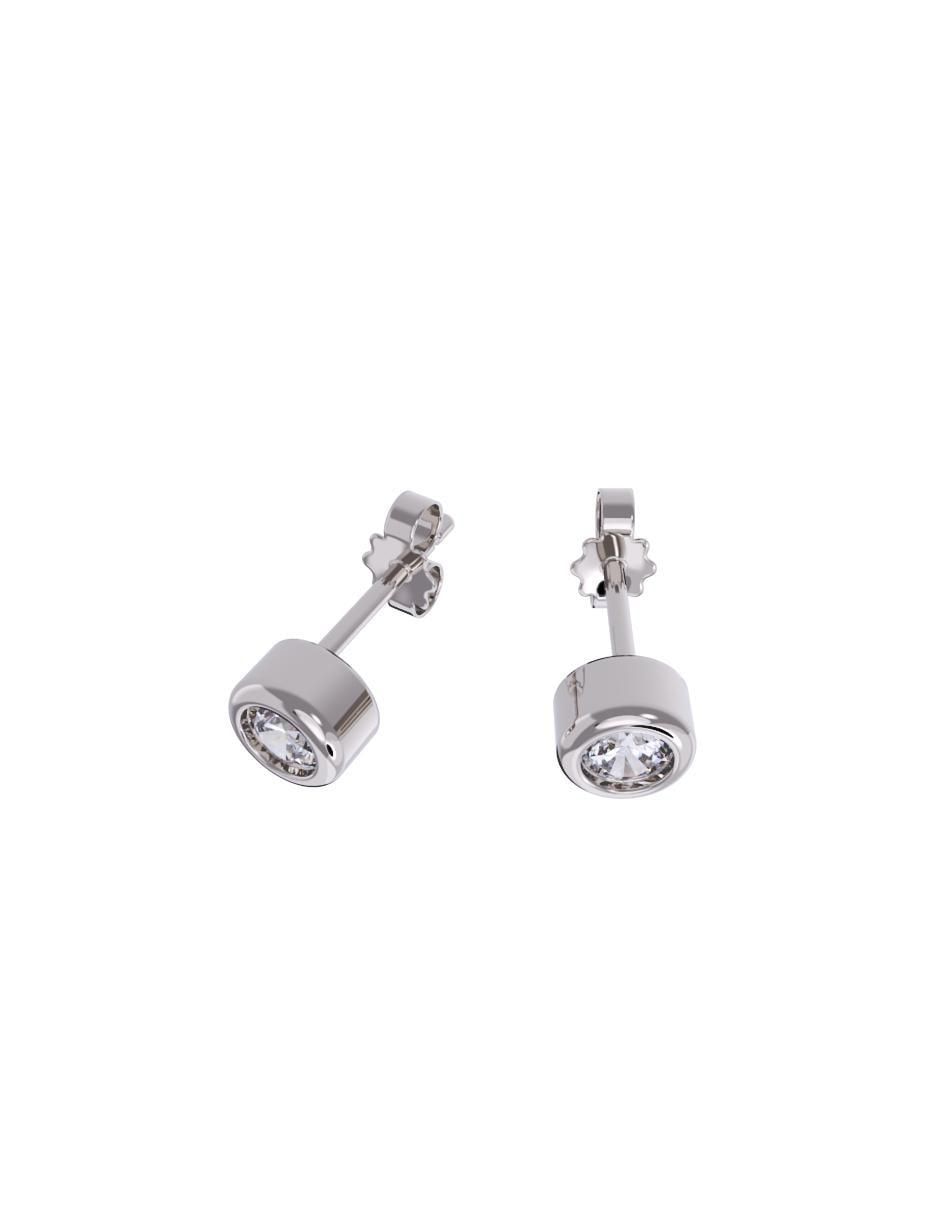 Set de aretes de oro 10 k 3