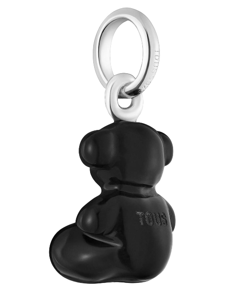 Dije de oso cachito mío de plata P 925 ónix 3