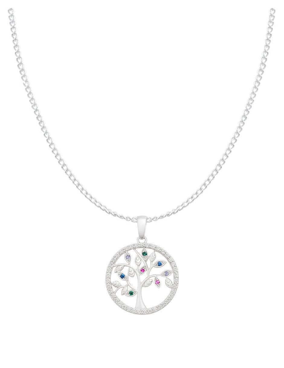 Collar con dije no aplica "de (si aplica)" árbol de la vida clepsidra ninguna "de" plata p 925