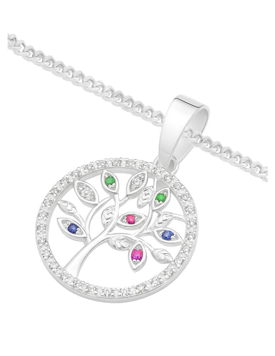 Collar con dije no aplica "de (si aplica)" árbol de la vida clepsidra ninguna "de" plata p 925