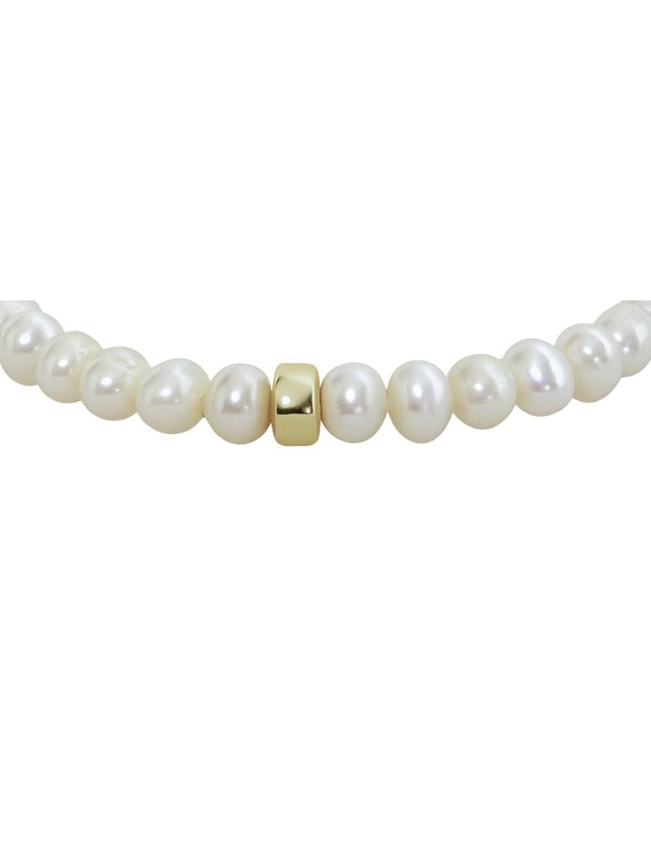 Pulsera de oro 14 k con acabado brillante 2
