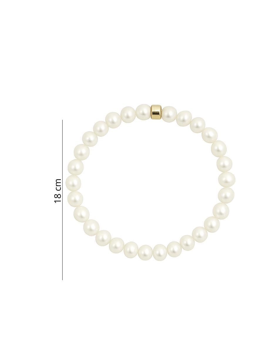 Pulsera de oro 14 k con acabado brillante 4