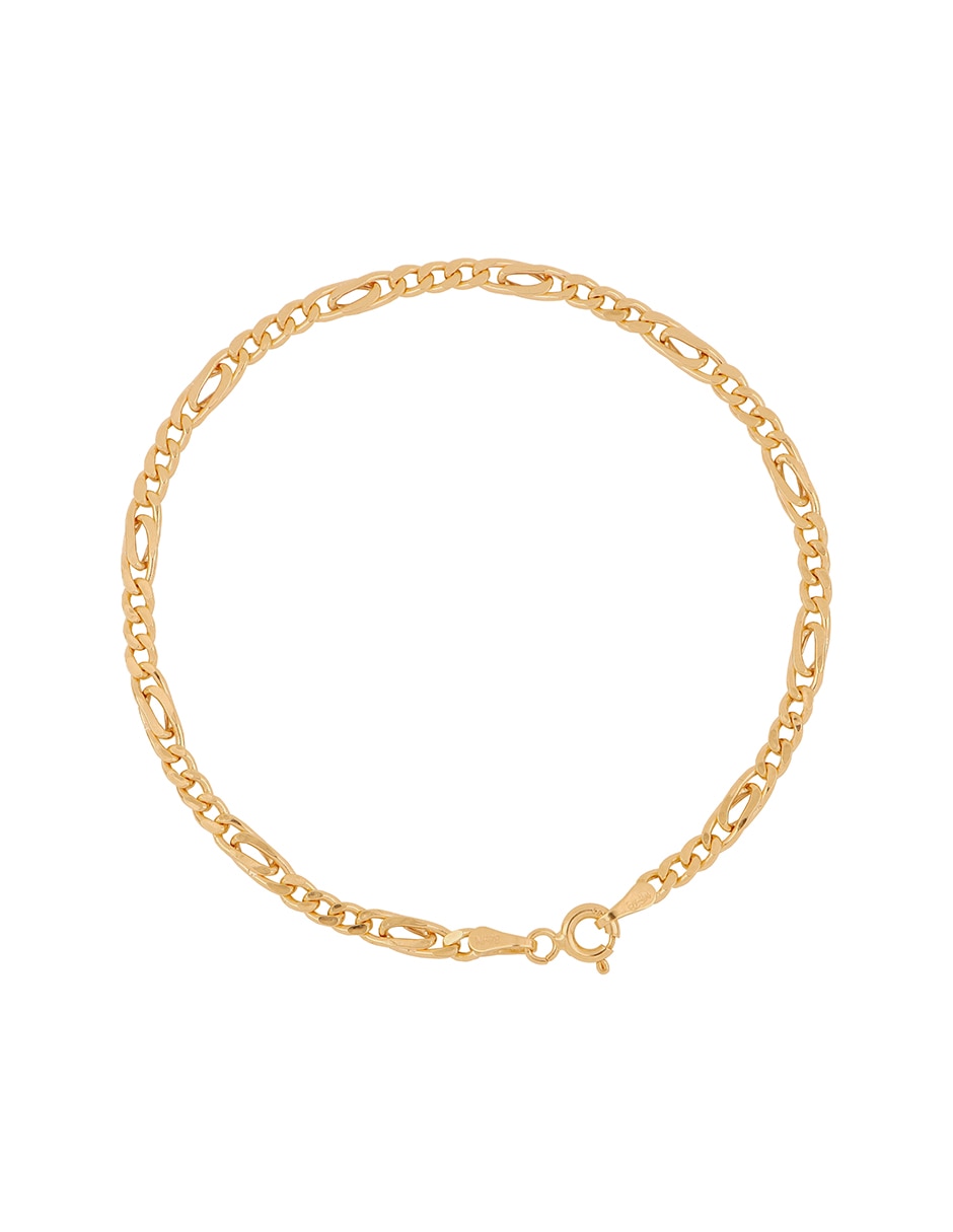 Pulsera de oro amarillo 14 k