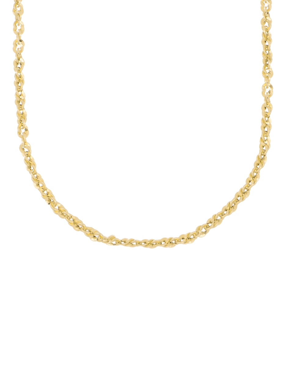 Cadena de oro amarillo 14 K