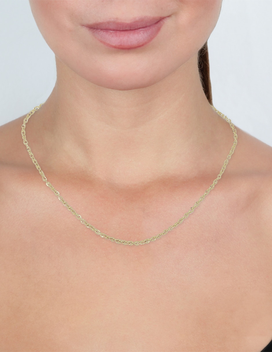 Cadena de oro amarillo 14 K 3
