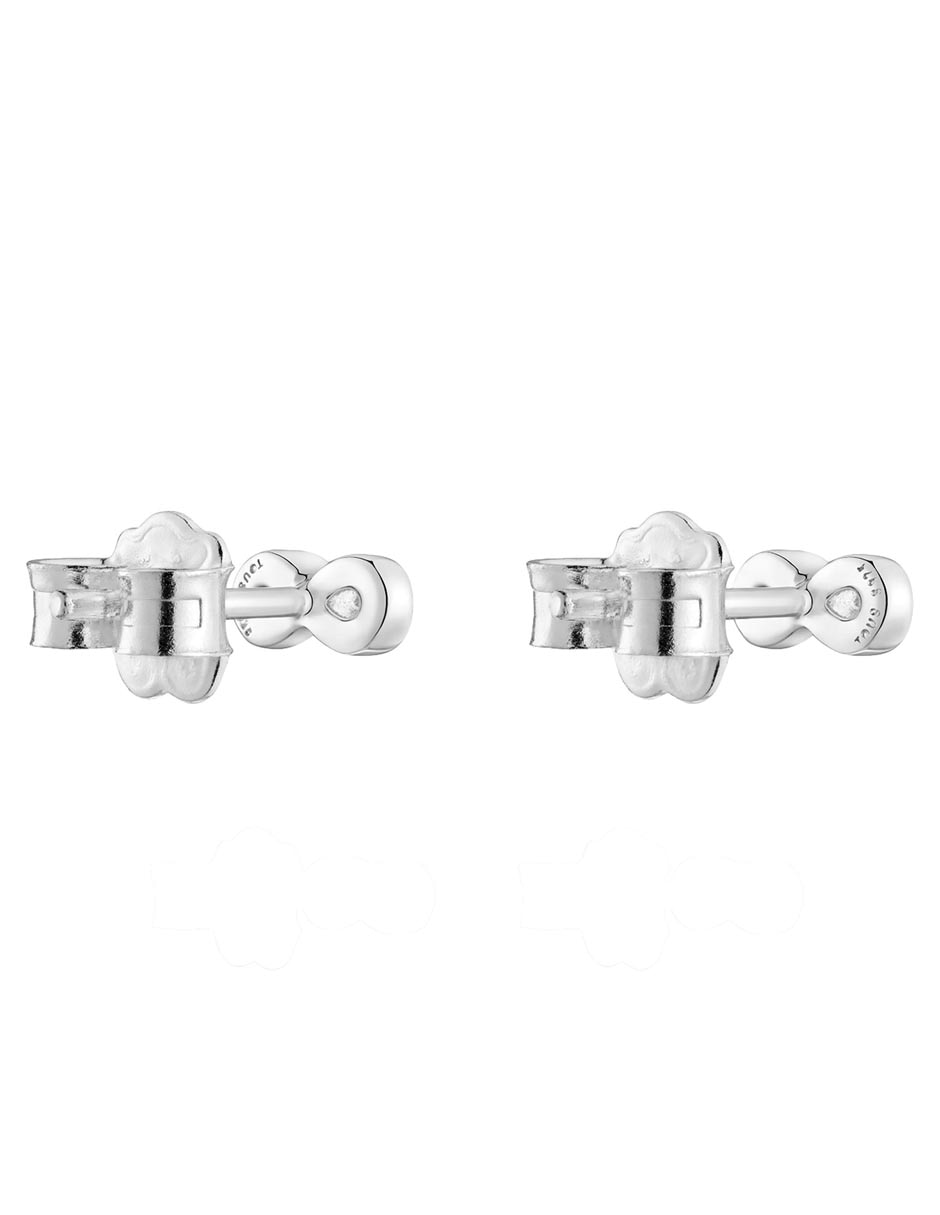 Aretes de infinito Motivos de plata P 925 con acabado brillante 3