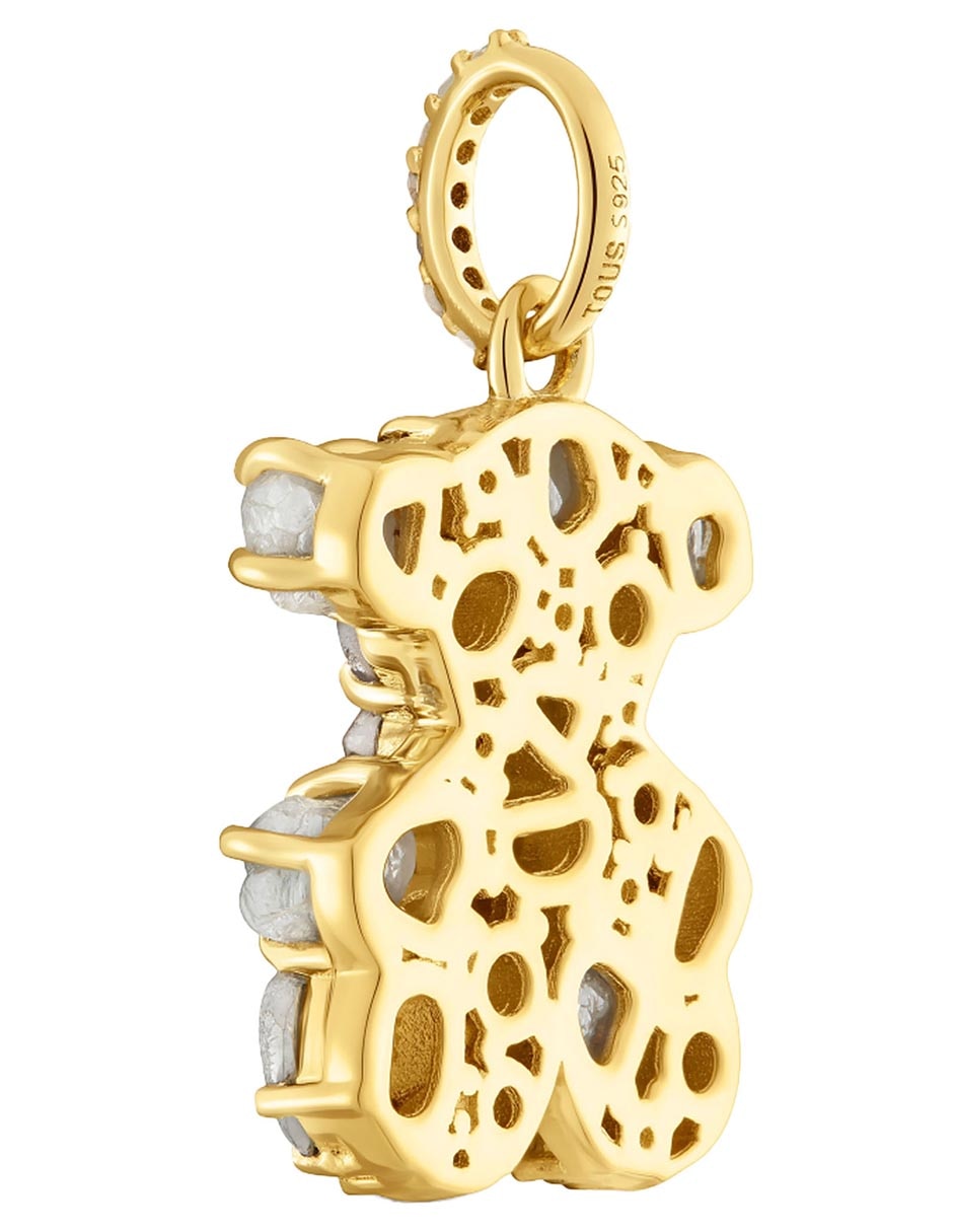 Dije de oso sweet de plata P 925 diamante 3