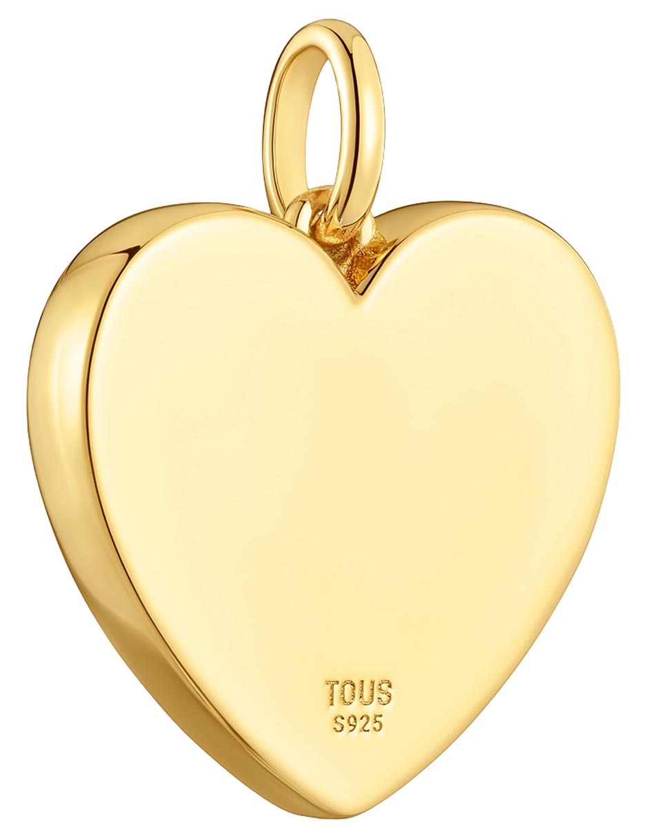 Dije de corazón sweet dolls de plata P 925 zafiro 3