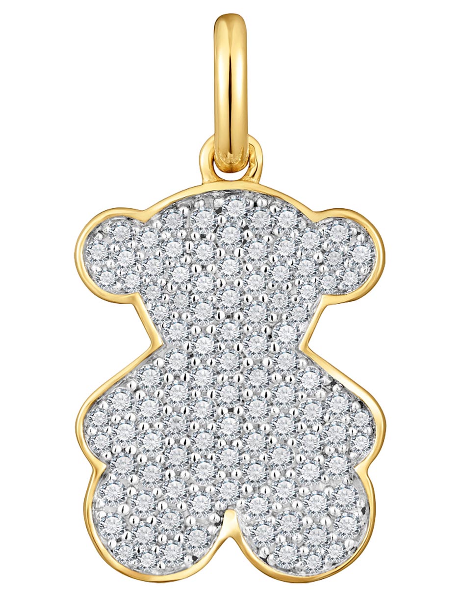 Dije de oso Sweet Dolls de plata P 925 diamante