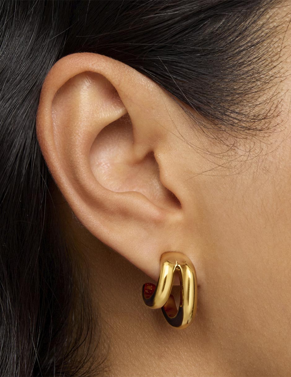 Aros Line de plata p 925 6