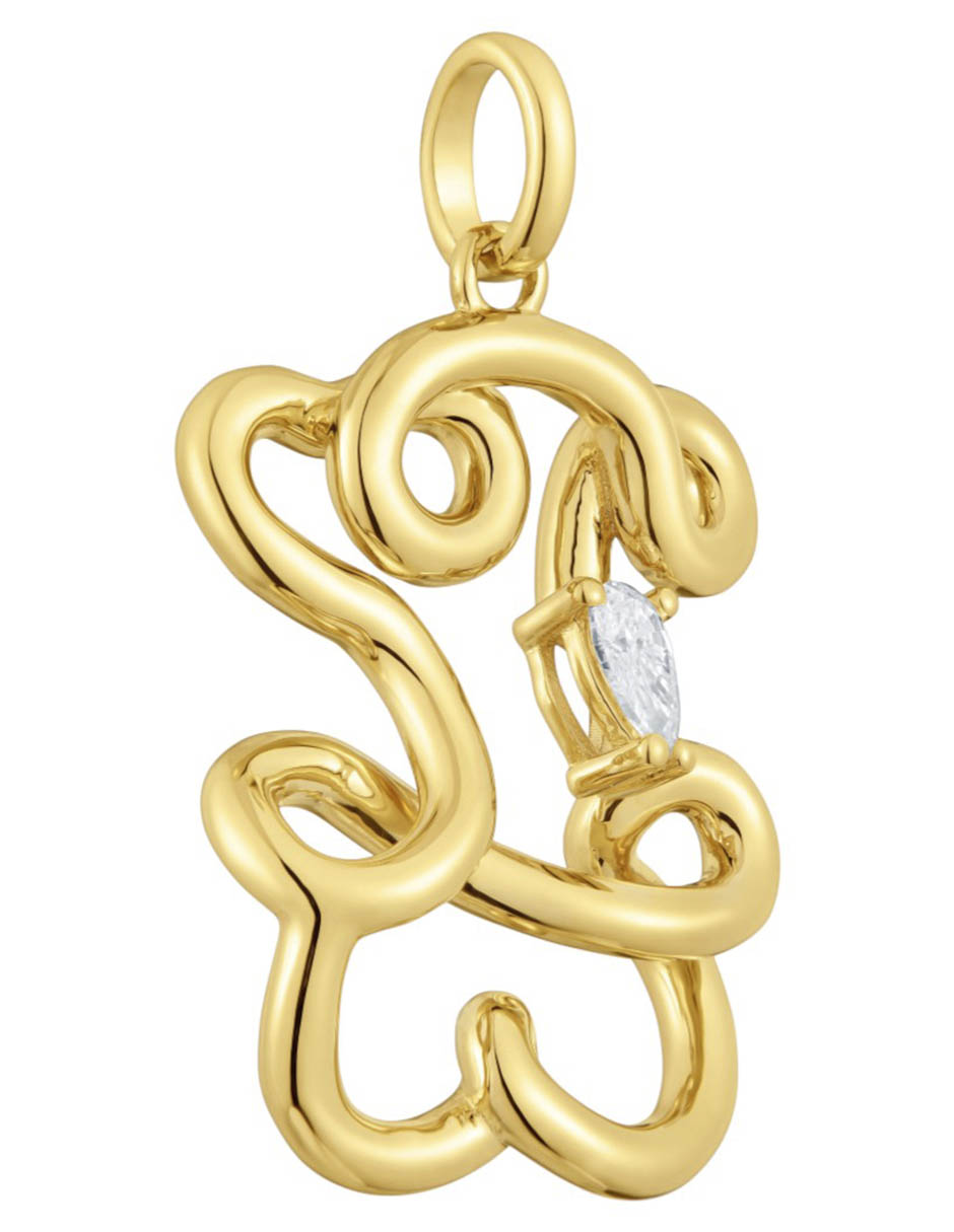 Dije de oso lio lgd de plata P 925 diamante 2