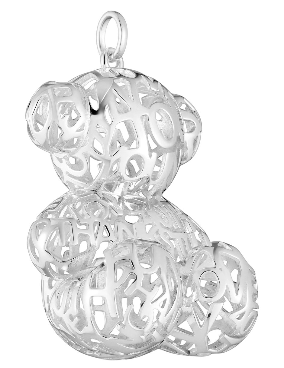 Dije de oso bold bear de plata P 925 5