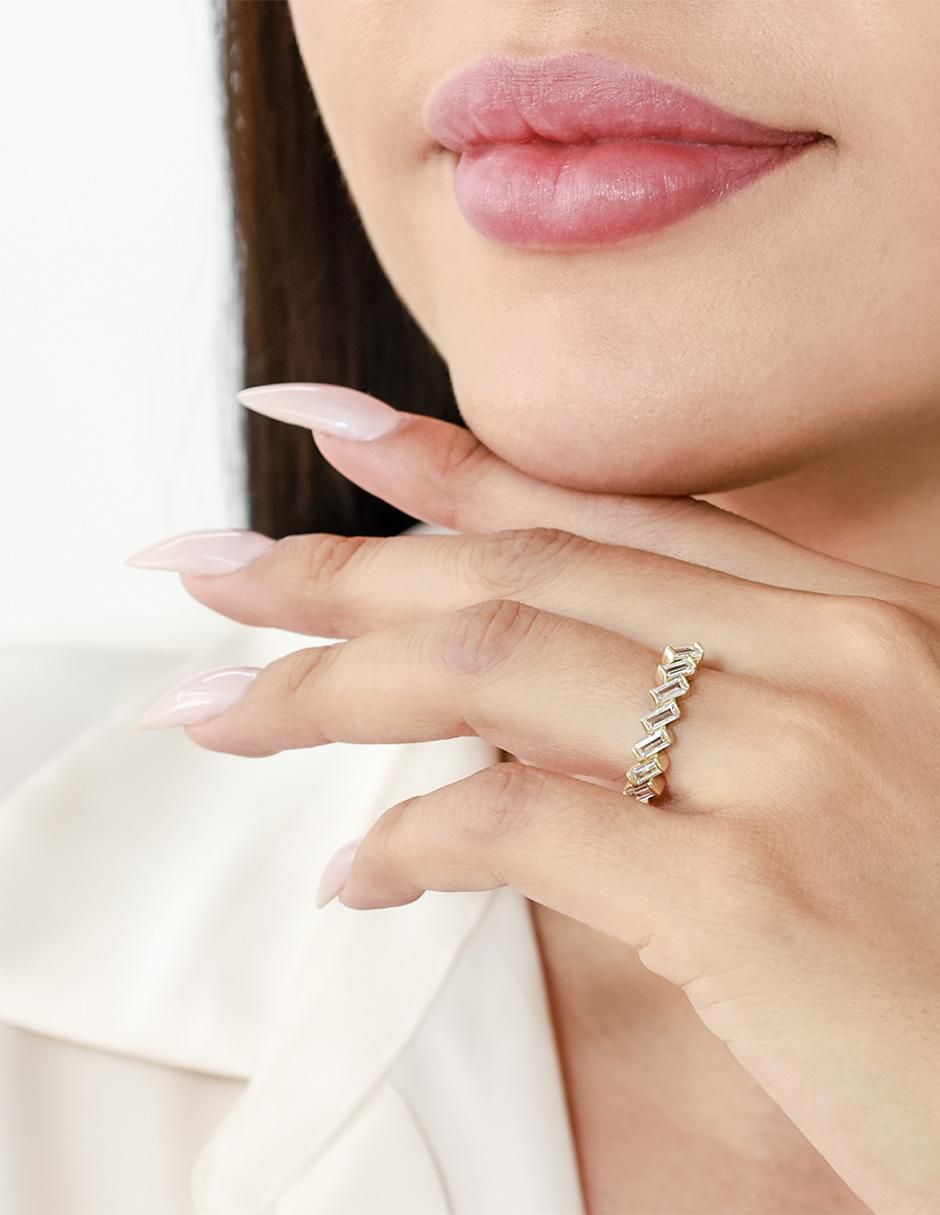 Churumbela "de" oro 14 k abba joyas sin familia zirconia