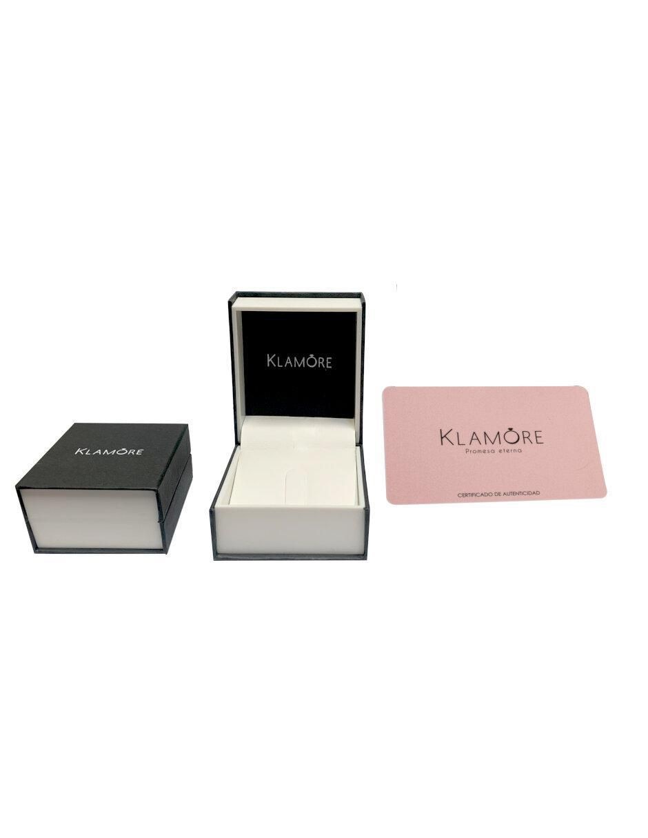 Anillo de compromiso "de" oro 14 k klamore corintio diamante