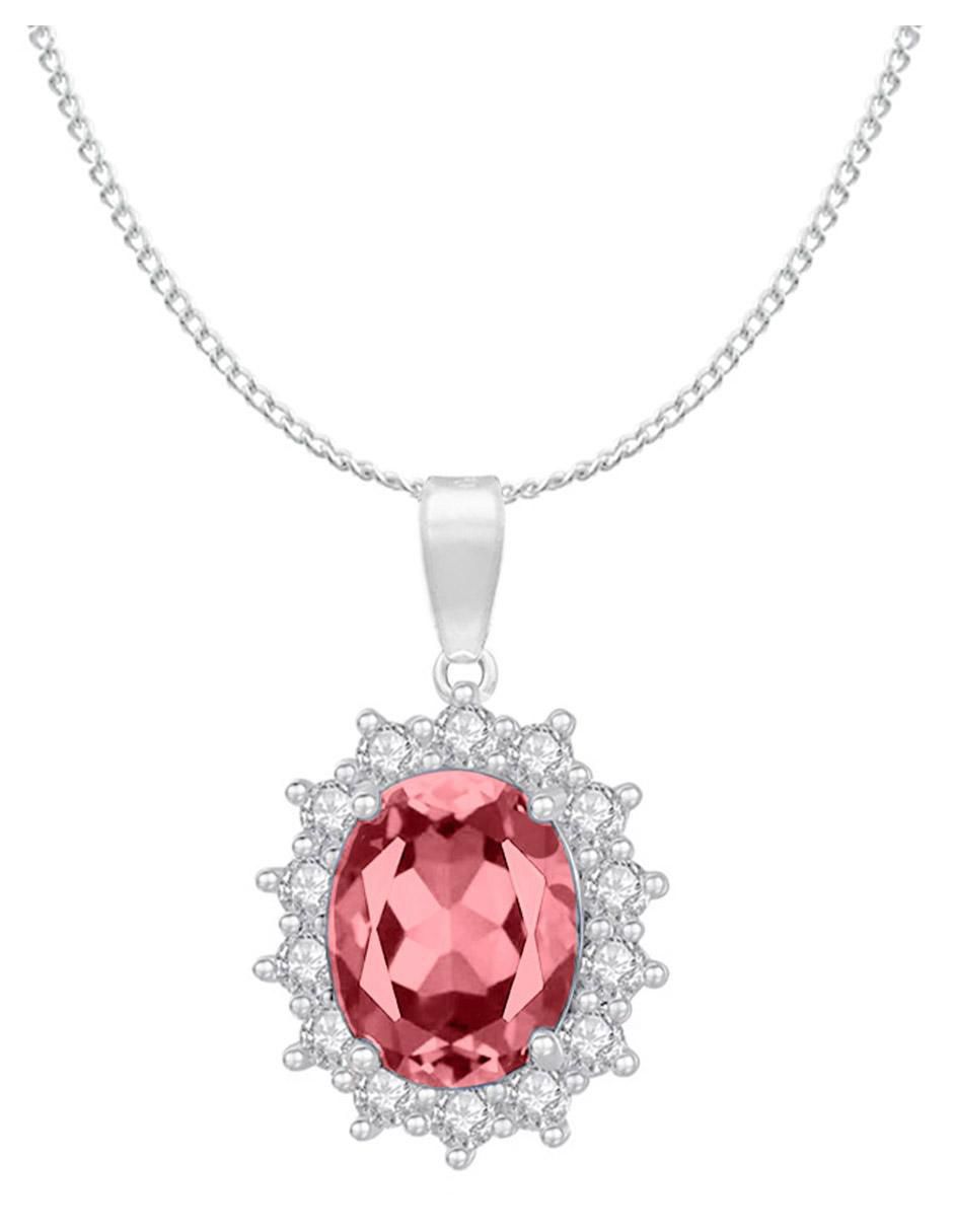 Collar con dije no aplica "de (si aplica)" ovalado clepsidra ninguna "de" plata p 925