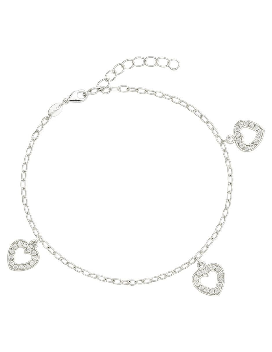 Pulsera de plata p 925 con acabado pulido