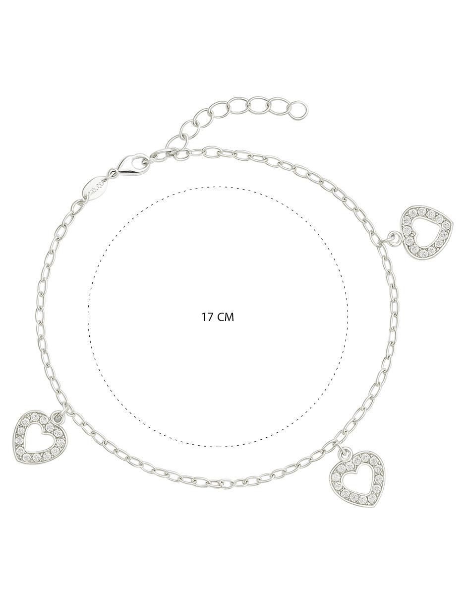 Pulsera de plata p 925 con acabado pulido 6