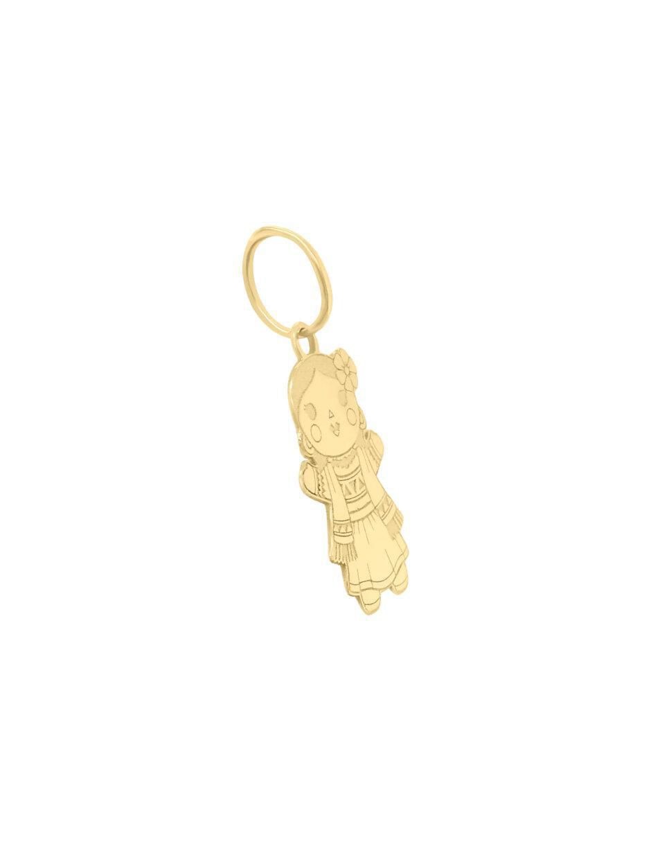 Dije de muñeco de oro 14 K 2