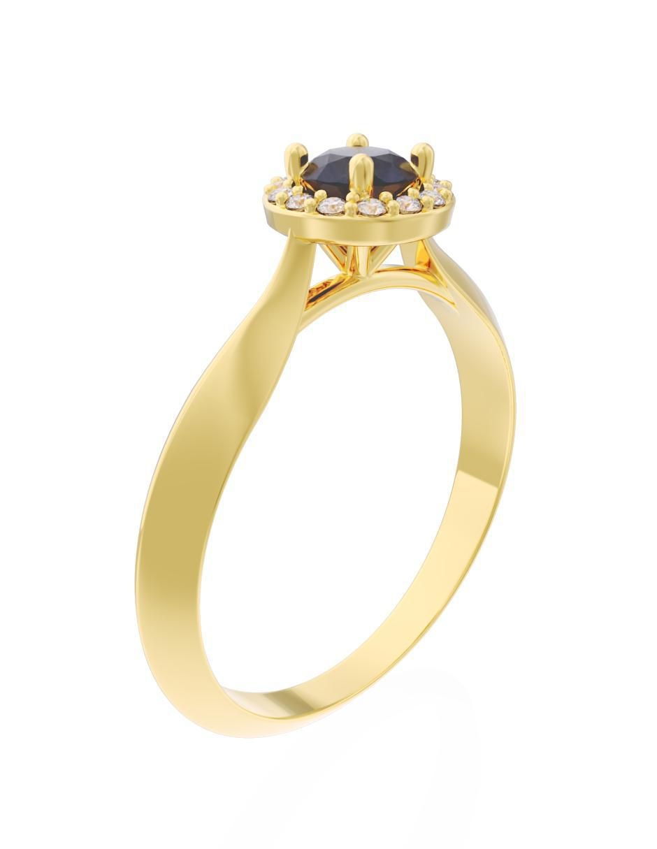 Anillo de compromiso "de" oro 14 k fonelli eternidad 2025 zirconia