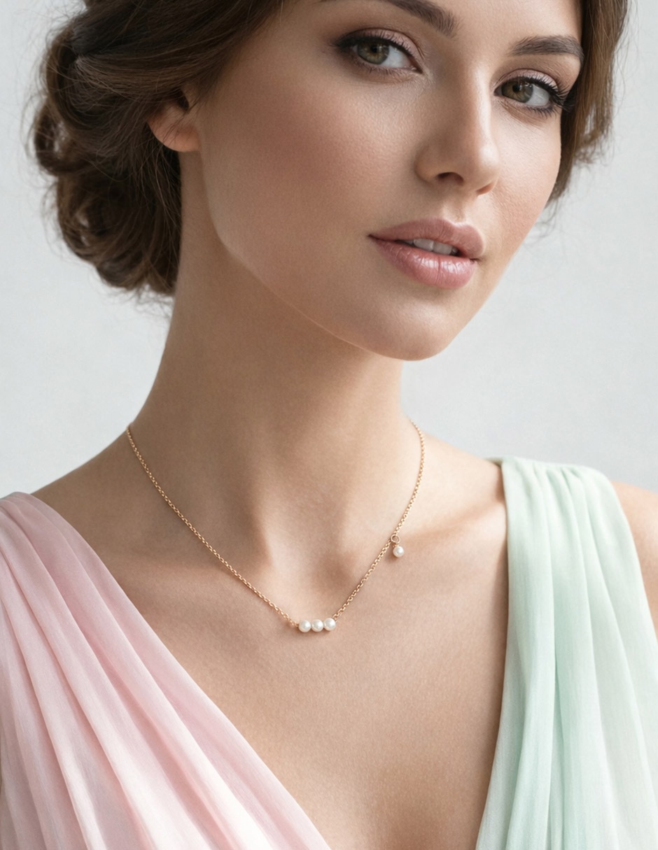 Collar de oro 14 K 3