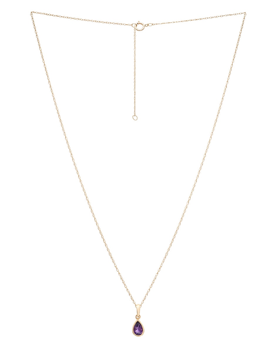 Collar con dije de oro 14 K 2
