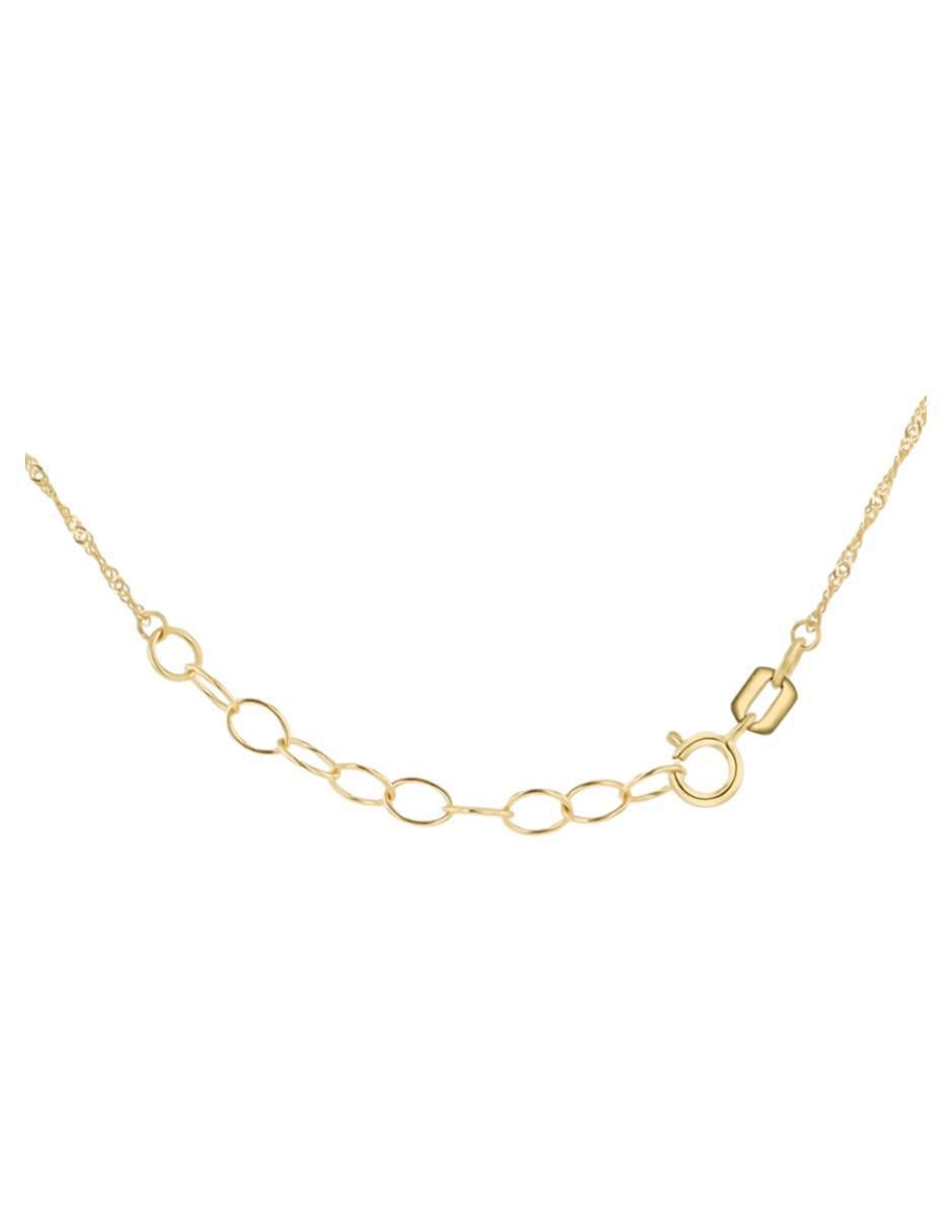 Gargantilla de llave de oro florentino 14 K 2
