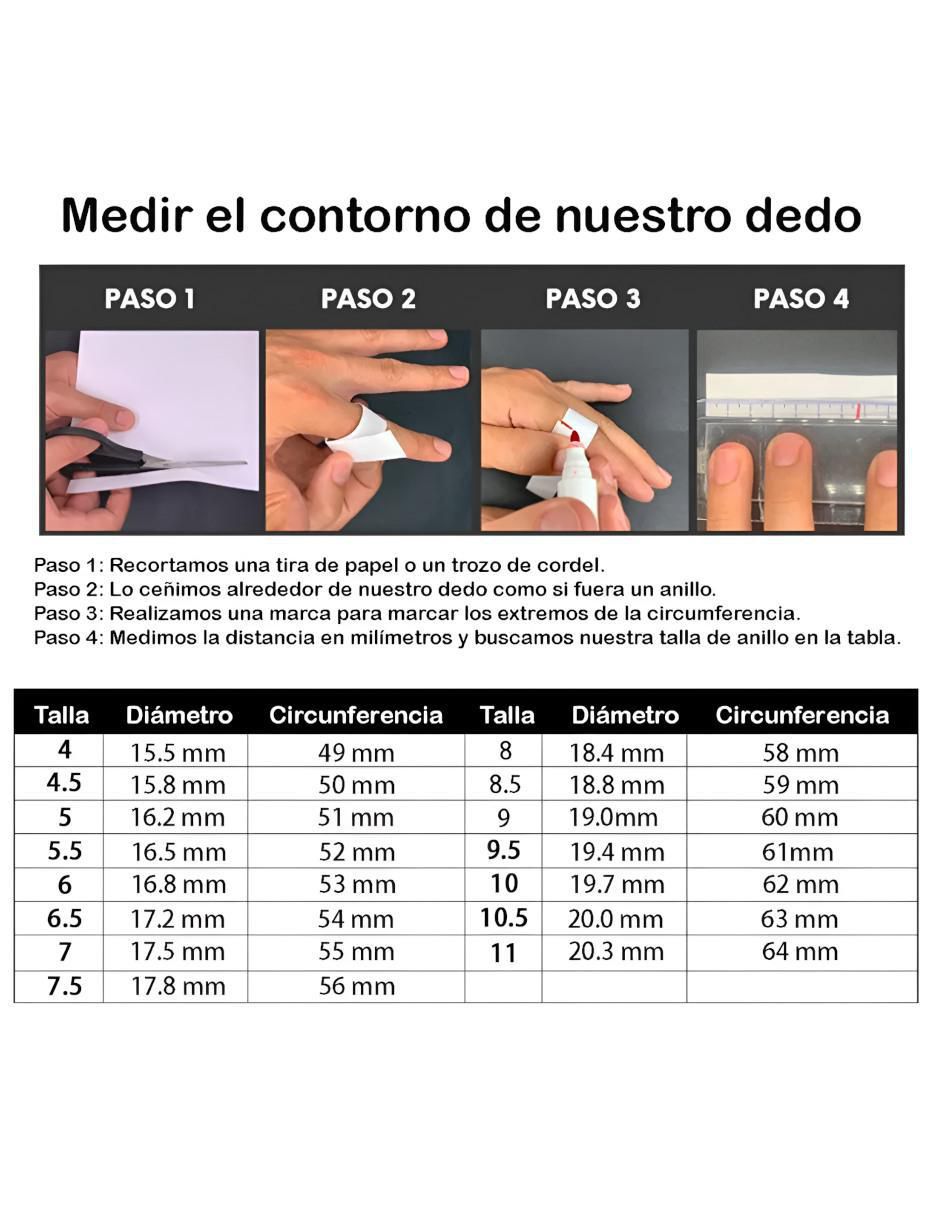 Anillo de compromiso de plata P 925 amatista 6