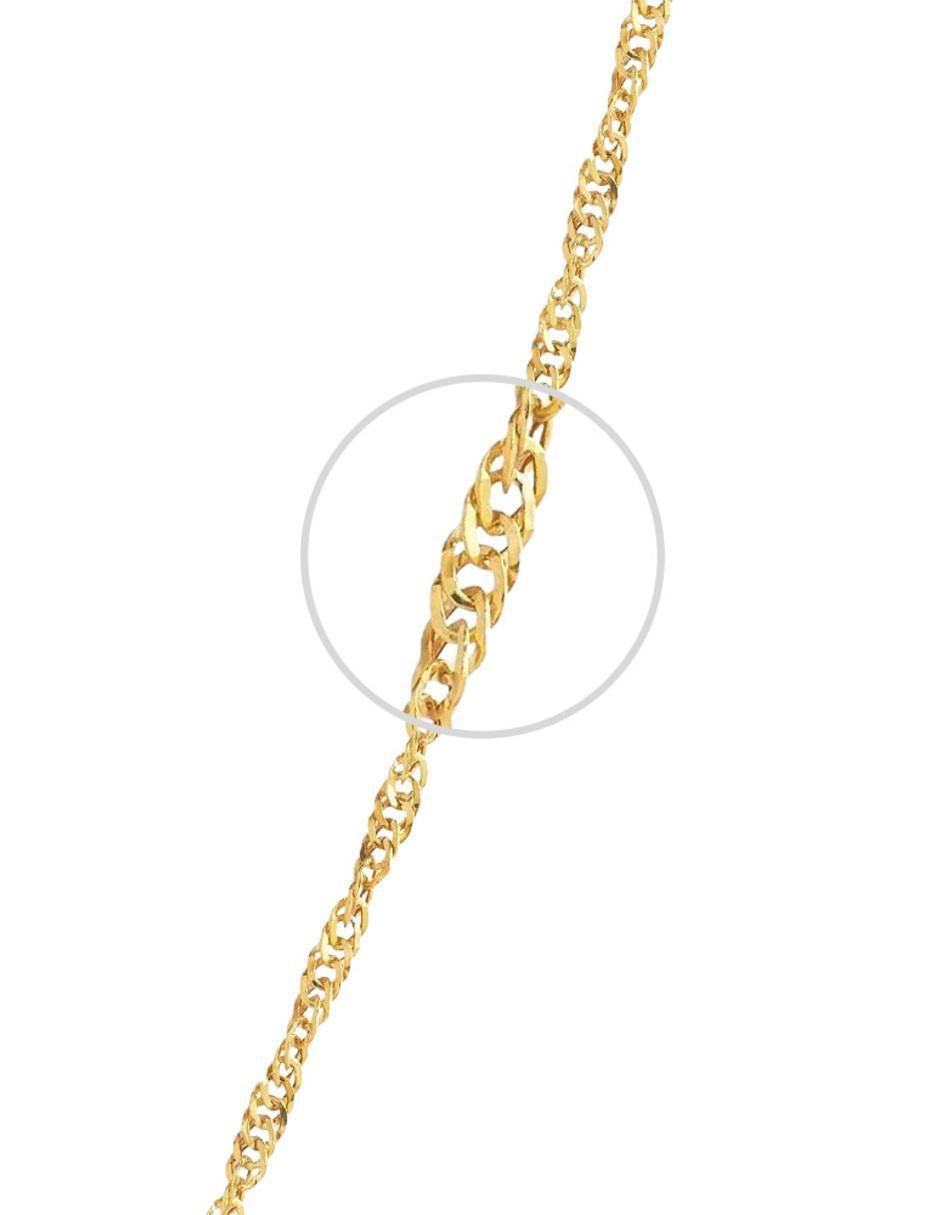 Collar con dije de Oro 10 K 3