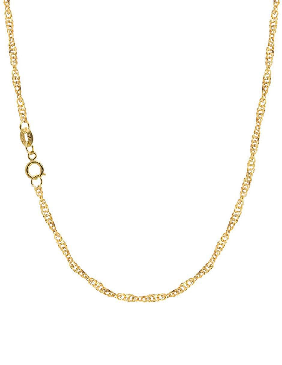 Collar con dije de Oro 10 K 4