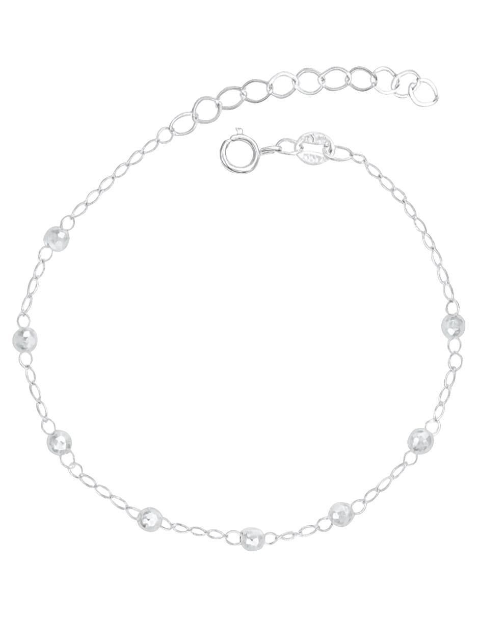 Pulsera de plata P 925 con acabado