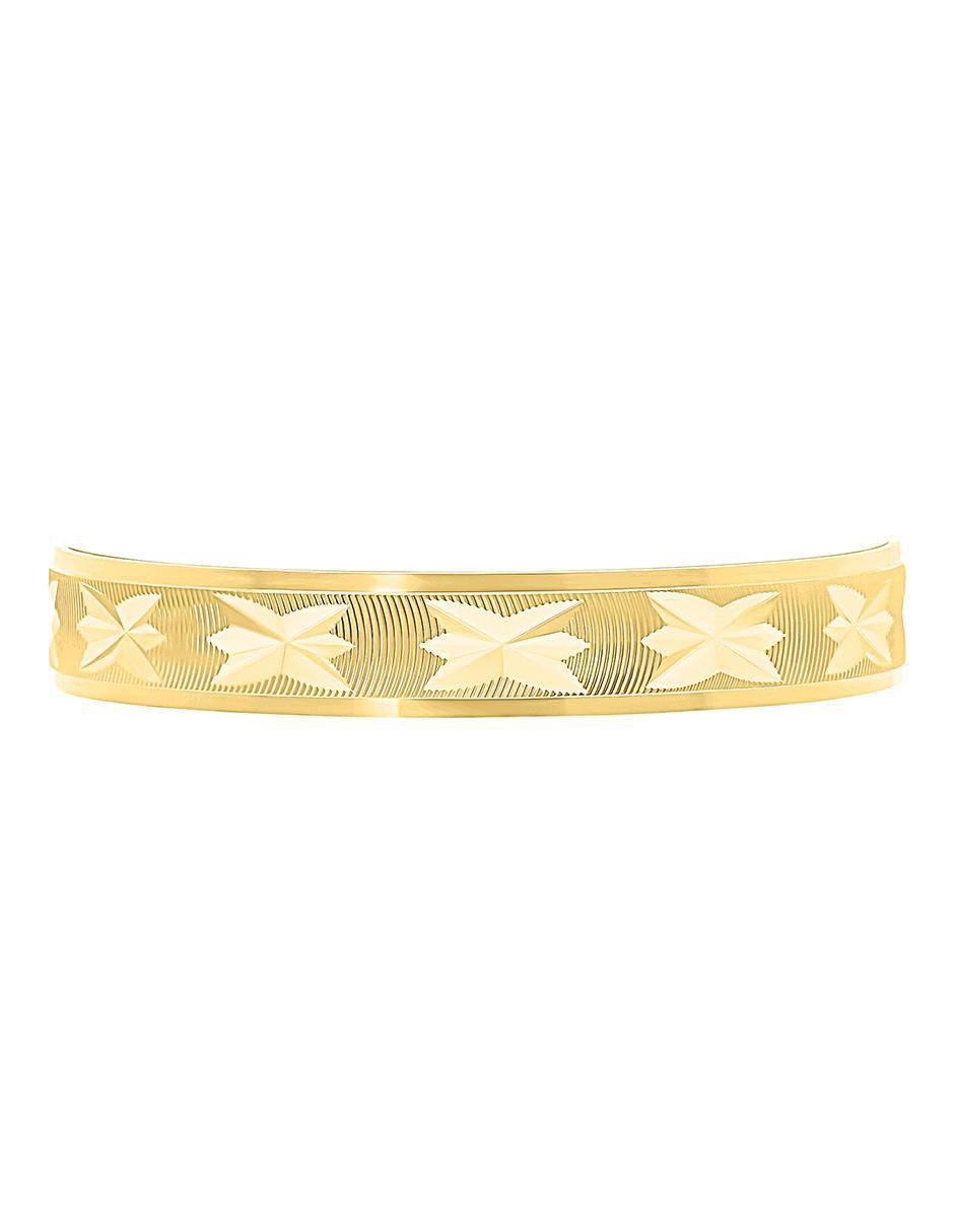 Anillo de estrella 10 k de oro brillante 2