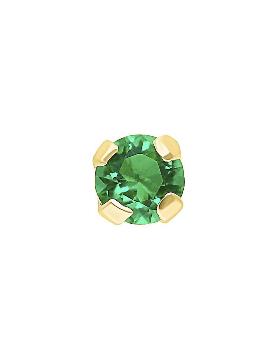 Broqueles de oro 10 K zirconia Broqueles de oro 10 K zirconia