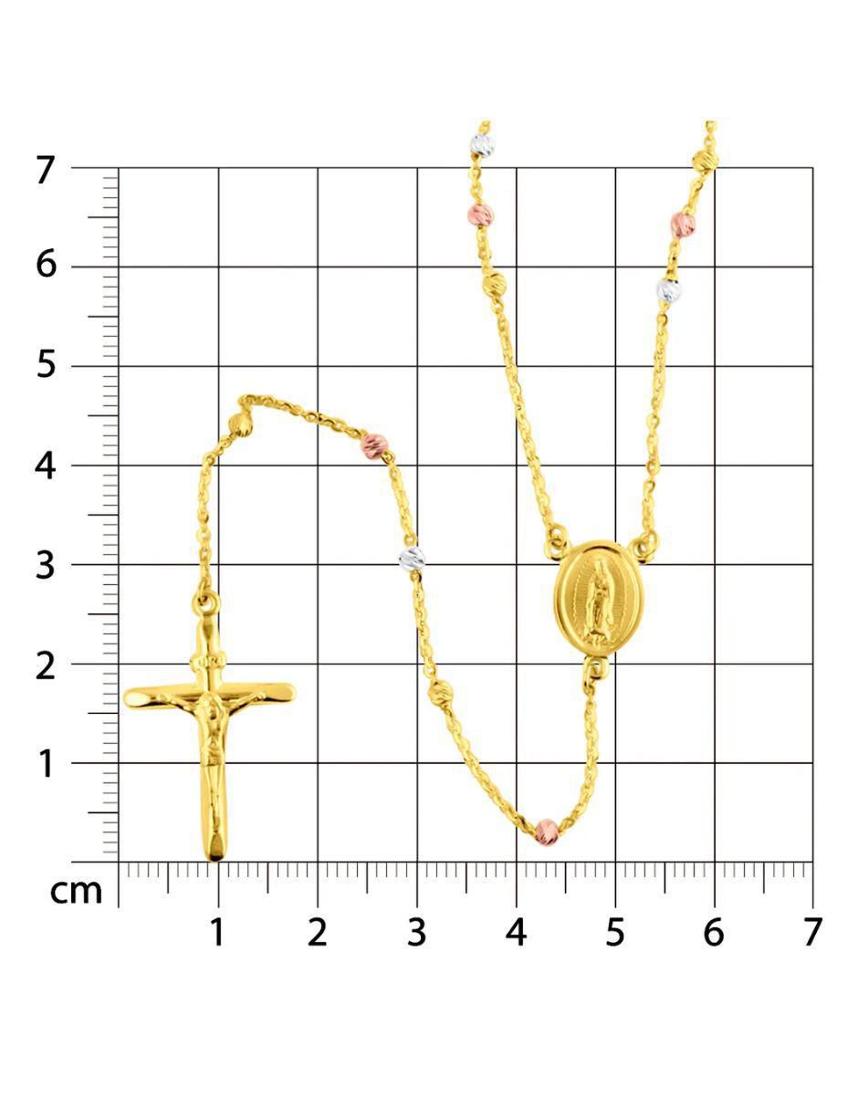 Rosario cadena de oro 3