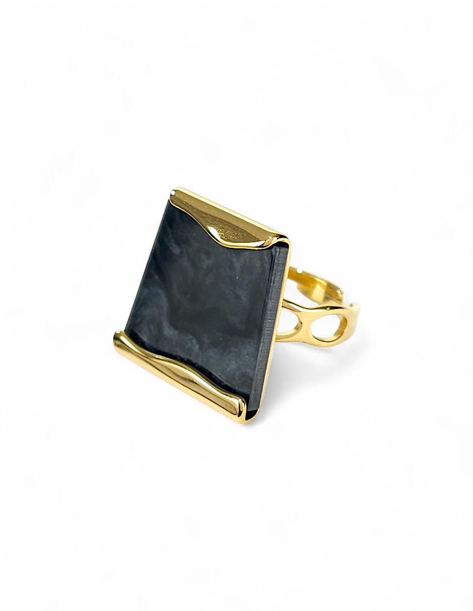 Collar, pulsera, anillo y aretes de cristal 7
