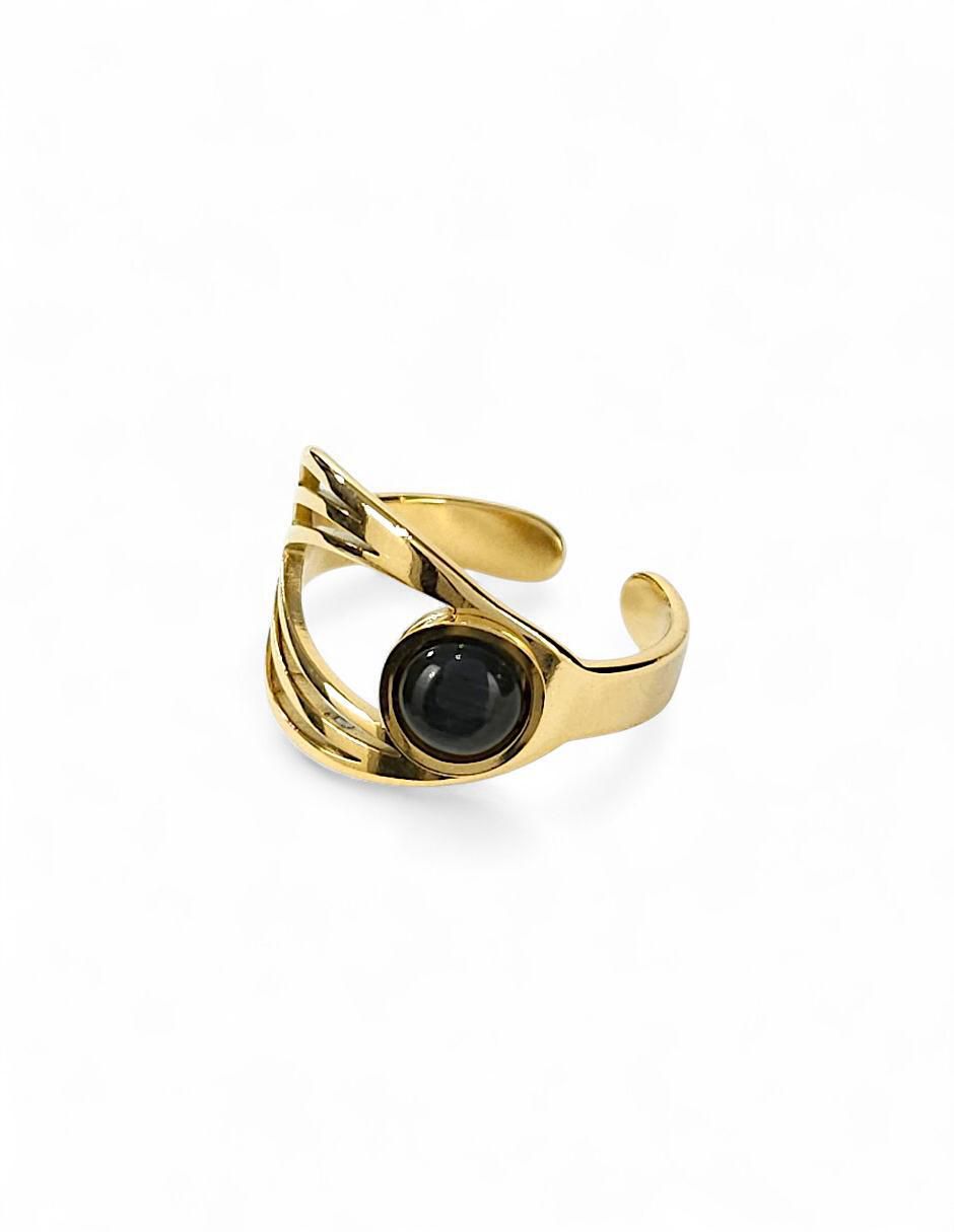 Collar, pulsera, anillo y aretes 7