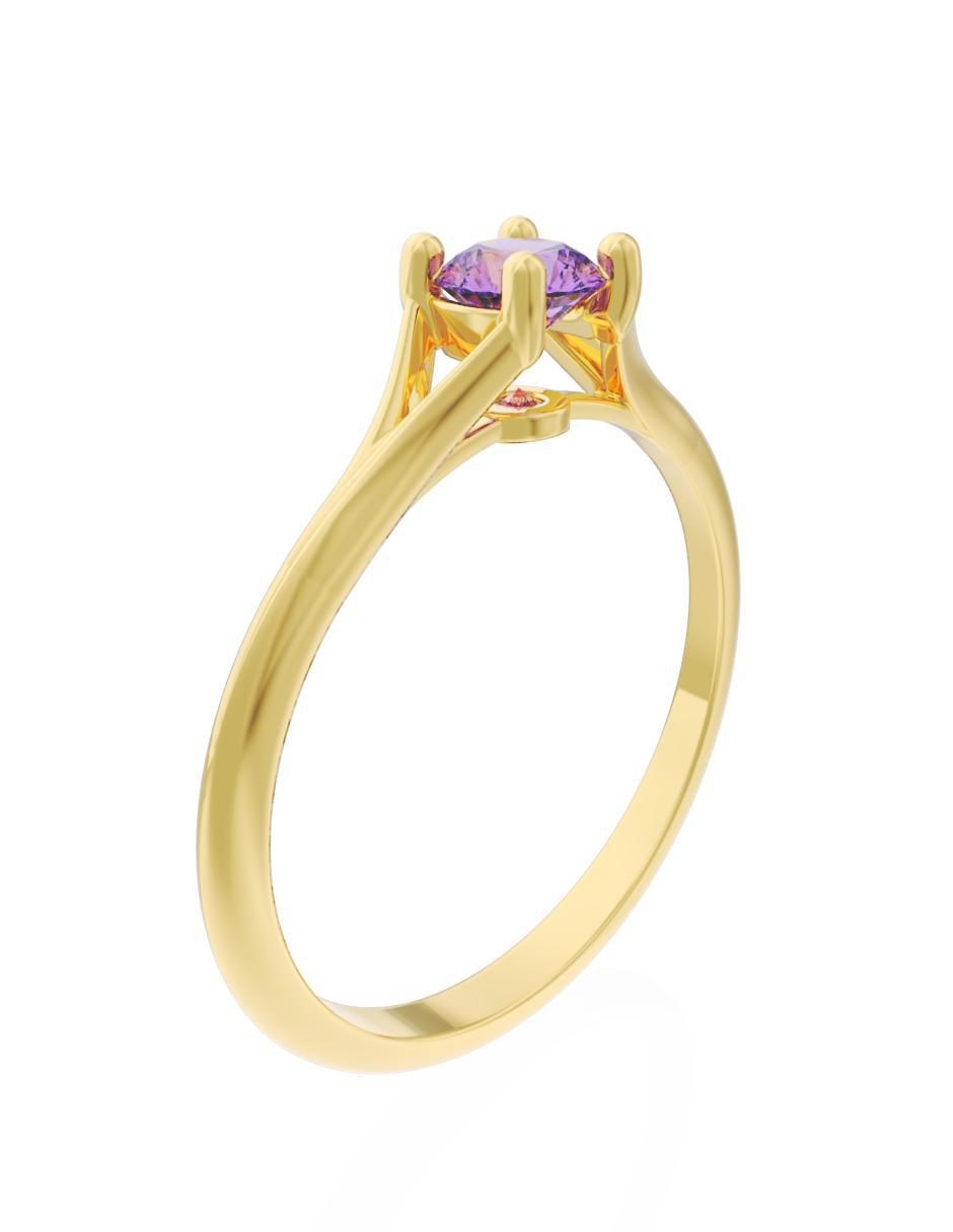 Anillo de compromiso "de" oro 14 k fonelli eternidad 2025 zirconia