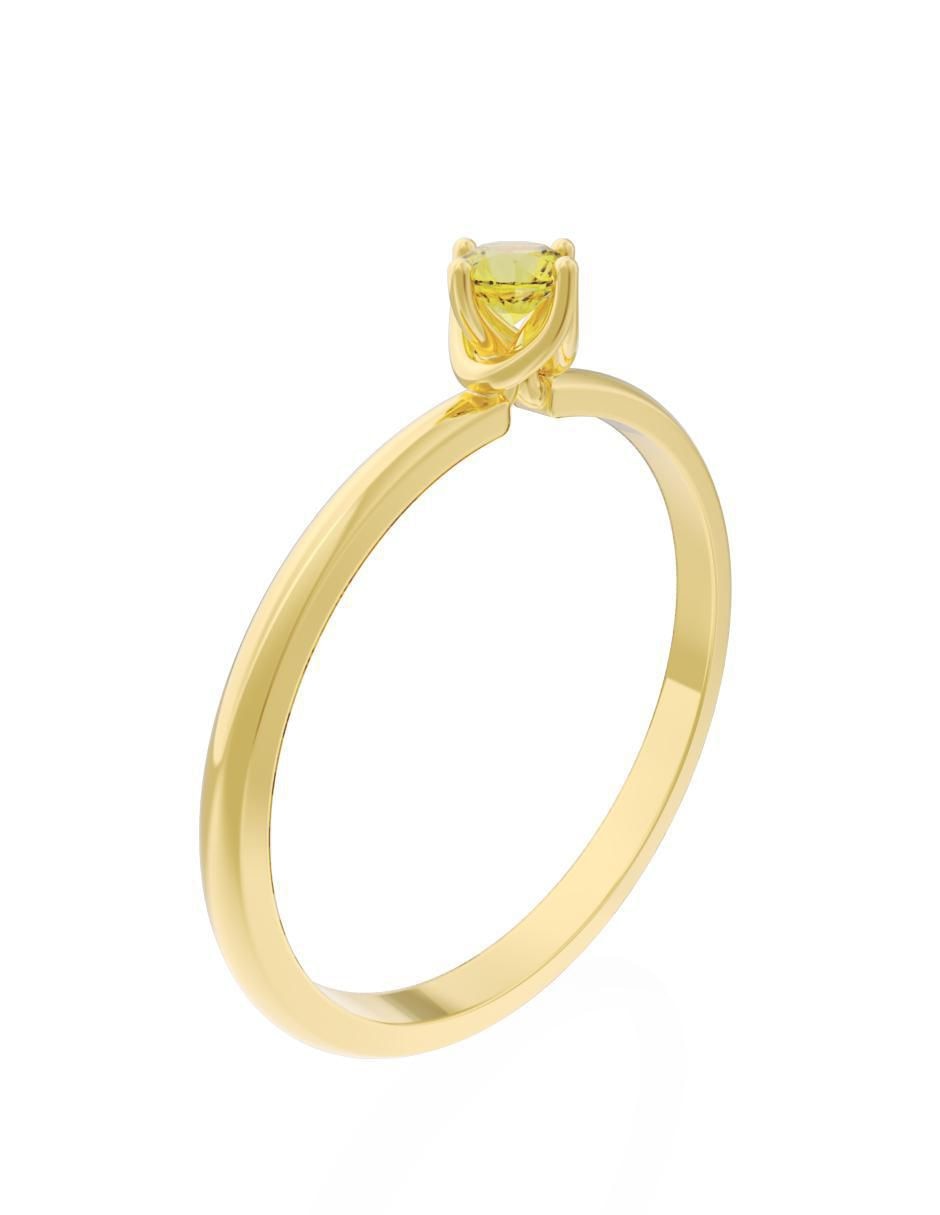 Anillo de compromiso "de" oro 14 k fonelli eternidad 2025 zirconia