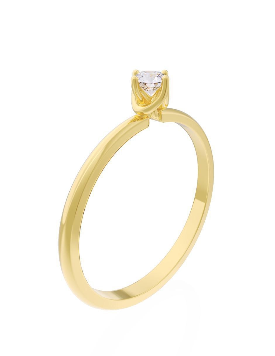 Anillo de compromiso "de" oro 14 k fonelli eternidad 2025 zirconia