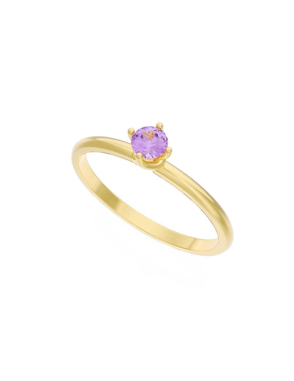 Anillo de compromiso "de" oro 14 k fonelli eternidad 2025 zirconia