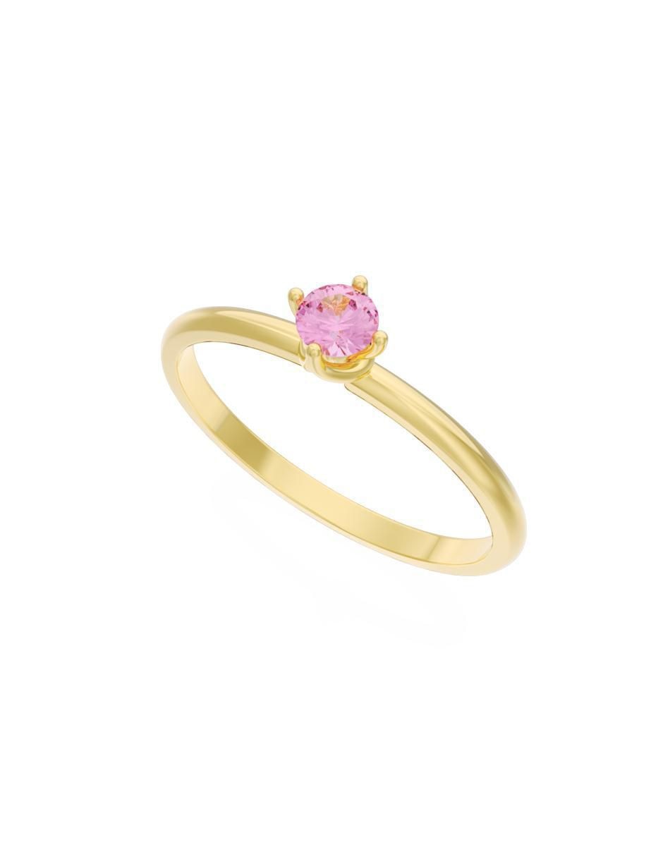 Anillo de compromiso "de" oro 14 k fonelli eternidad 2025 zirconia