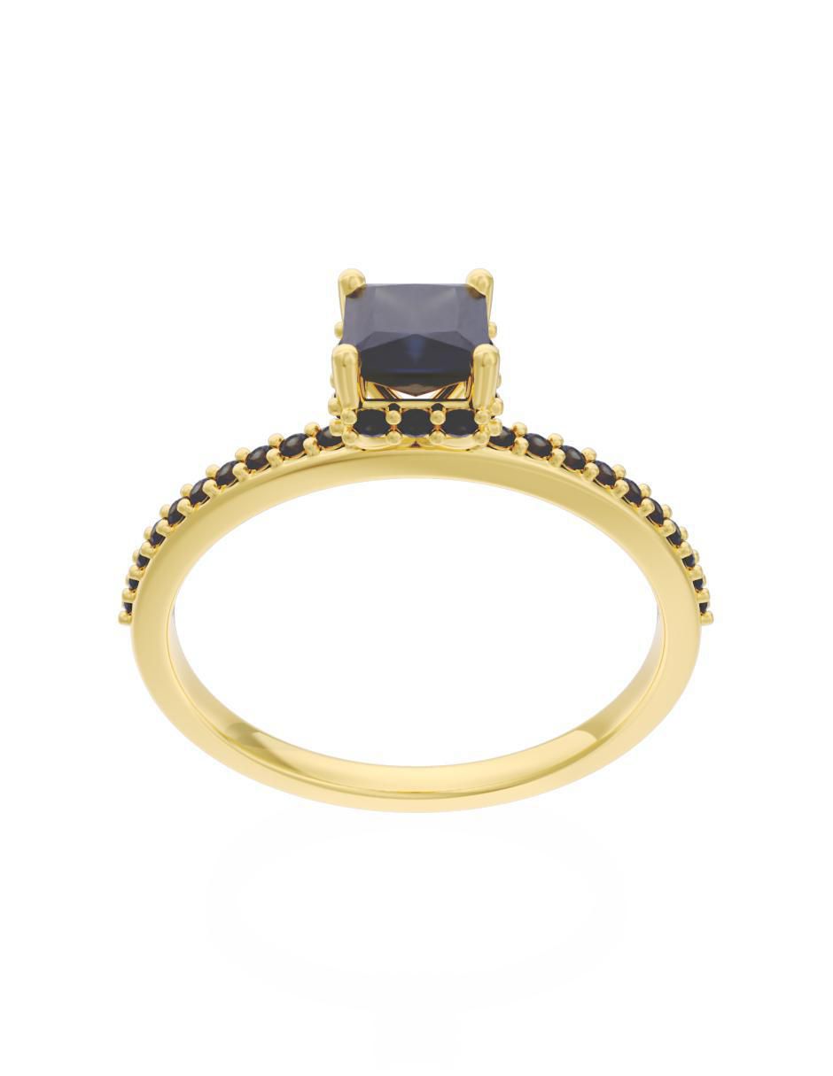 Anillo de compromiso "de" oro 14 k fonelli eternidad 2025 zirconia