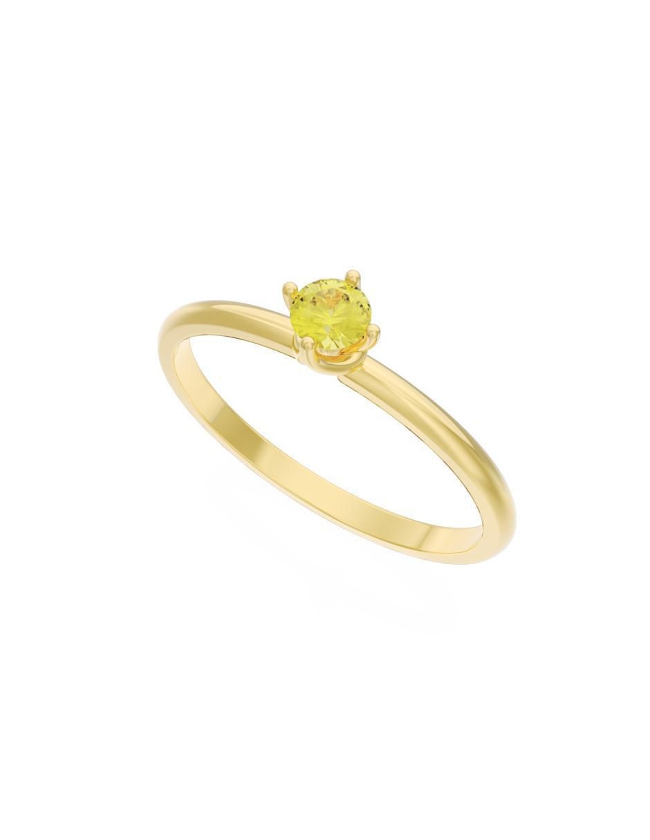 Anillo de compromiso "de" oro 10 k fonelli eternidad 2025 zirconia