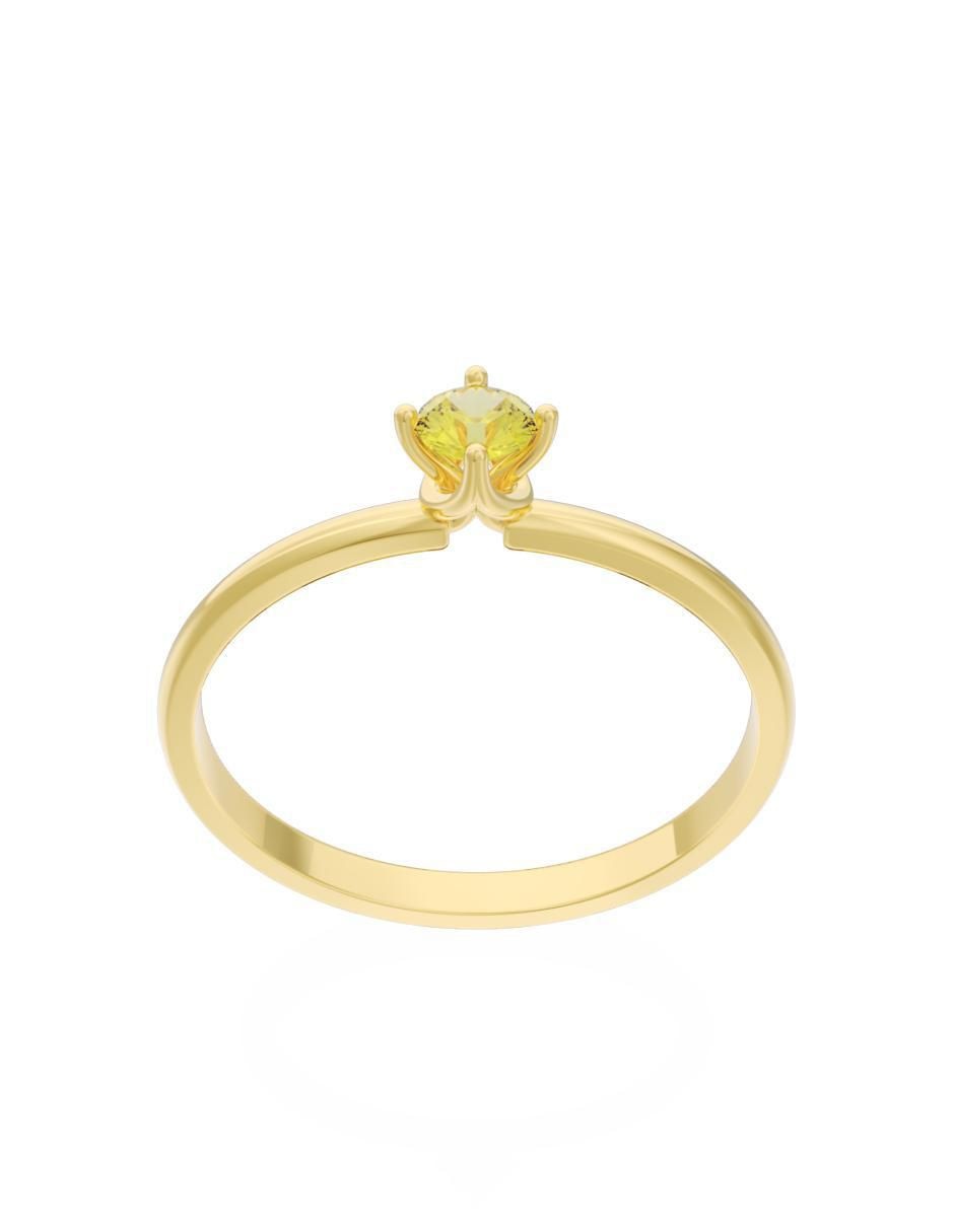 Anillo de compromiso "de" oro 10 k fonelli eternidad 2025 zirconia