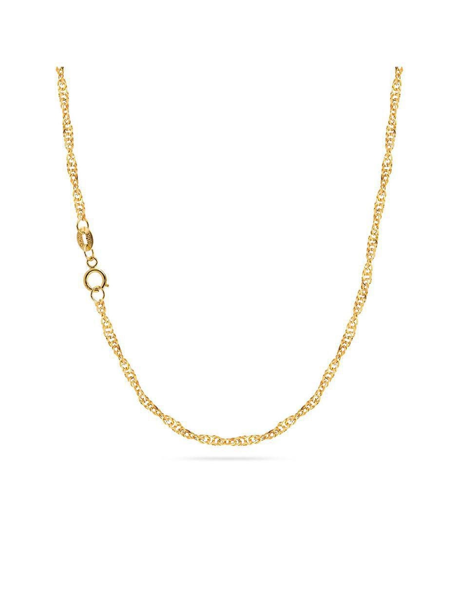 Collar con dije de corazón de oro 10 K 5