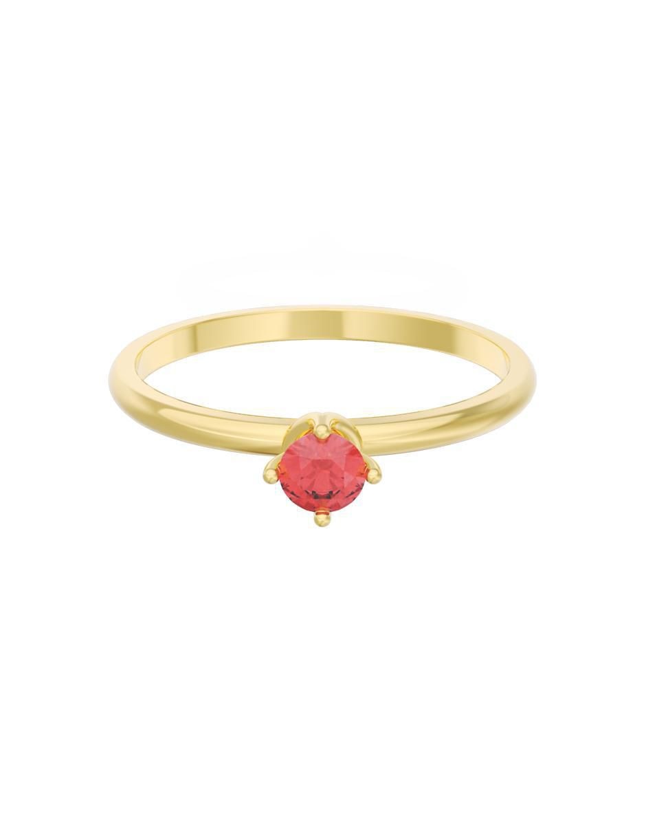 Anillo de compromiso de oro 10 k