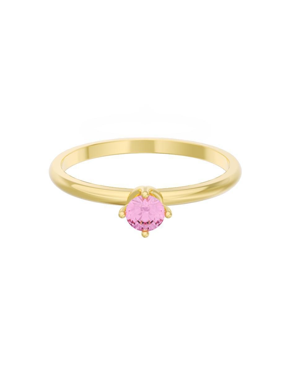 Anillo de compromiso de oro 10 k