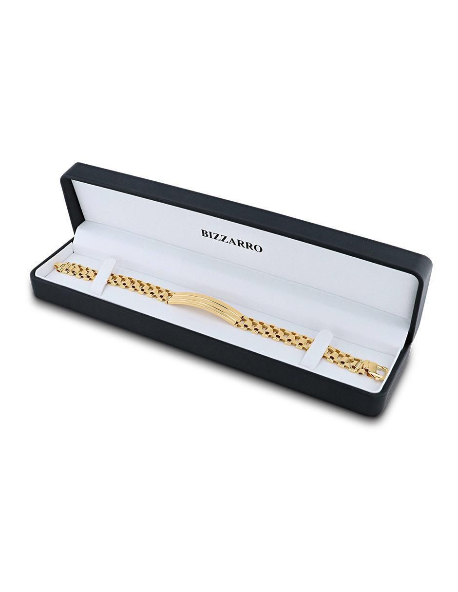 Esclava de oro amarillo 14 K
con acabado brillante 4