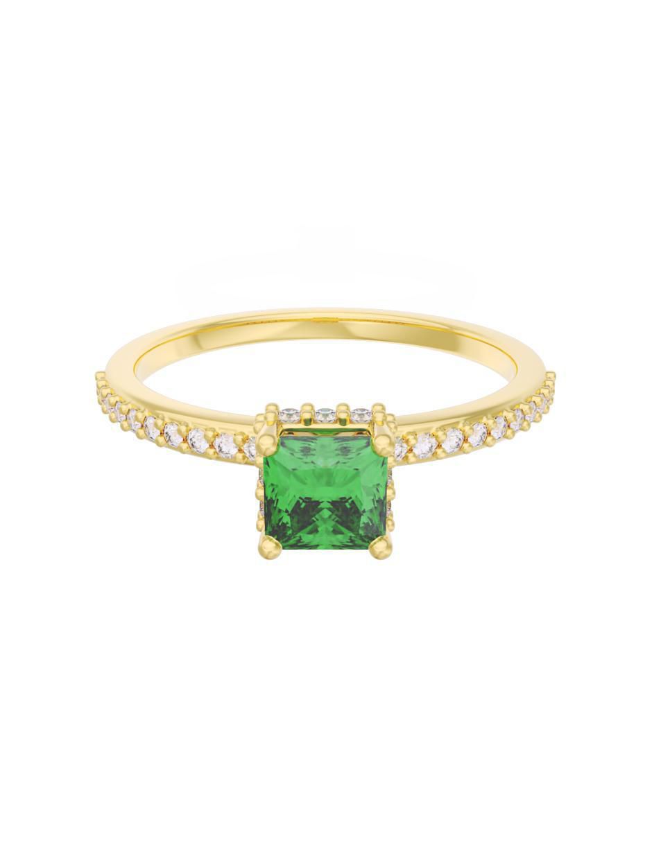 Anillo de compromiso de oro 10 k Eternidad